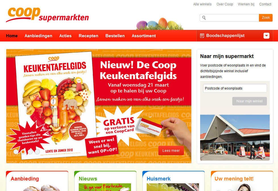 Nieuwe website Coop.nl!